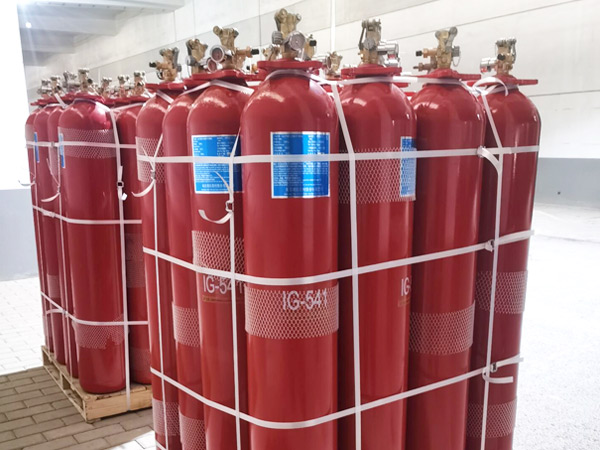 念海消防为张家港沙洲电力有限公司提供气体钢瓶检测服务